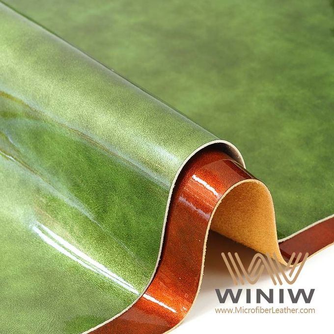 China high end Microfiber Leather Fabric for Shoe Upper